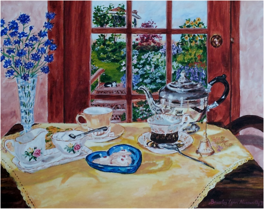 Afternoon Tea II by Beverley Noseworthy