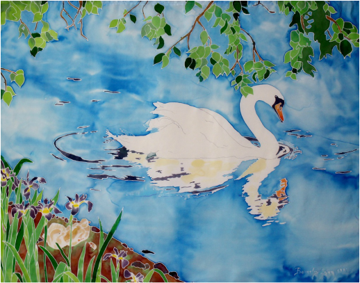Mute Swan: Bowring Park by Beverley Noseworthy