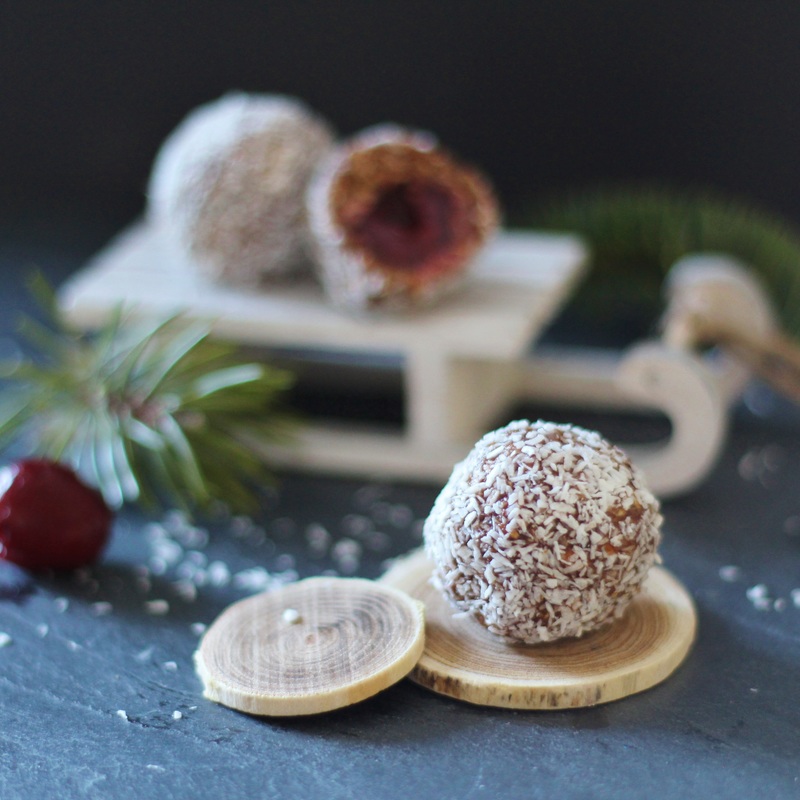 Cheery, Cherry Snowballs - Get the recipe at www.beverleynoseworthy.ca